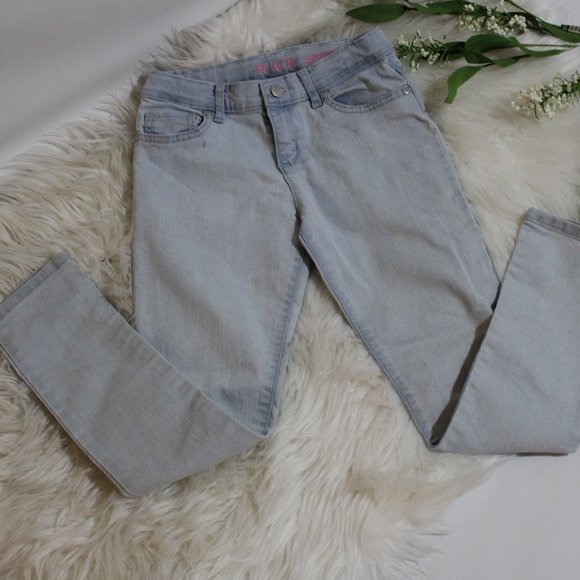 Children's Place Girls SkywashSuper Skinny Jeans - Picture 2 of 9